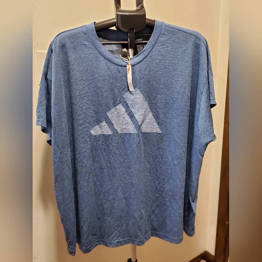 Adidas Men's Dark Gray Short Sleeve Tee Size 3X NWT